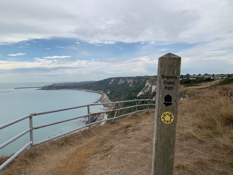 English Coast Path Signpost