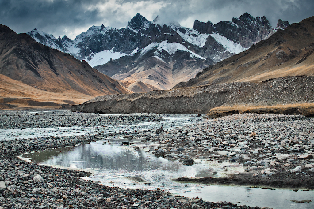 Kol Suu river Kyrgyzstan