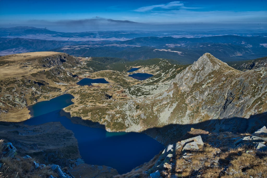 Mountain Hike Feature aerial image of Seven Lakes Bulgaria
