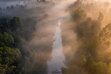 River in Sabah, Malaysian Borneo