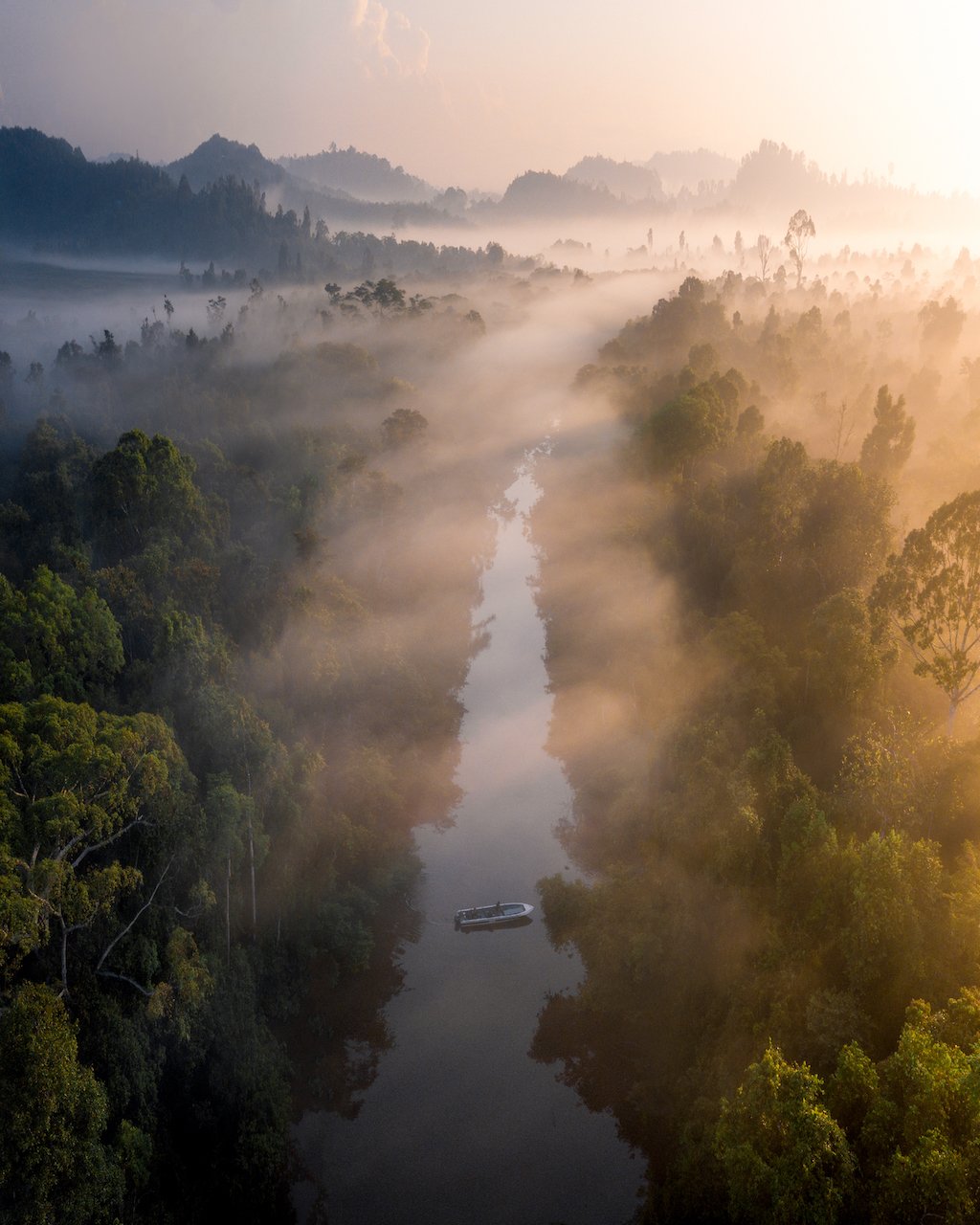 River in Sabah, Malaysian Borneo