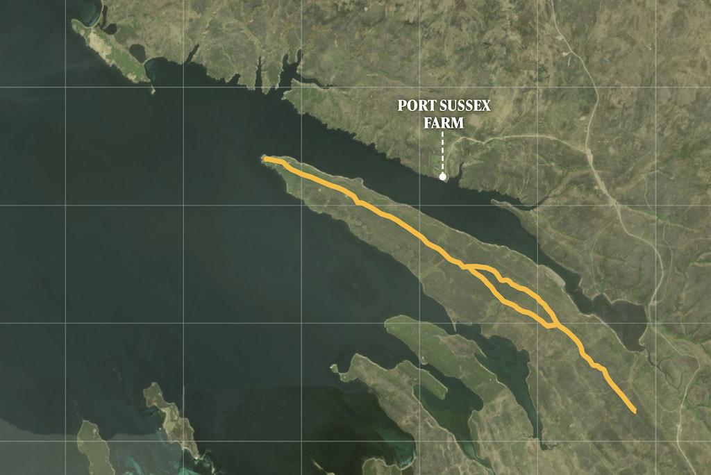 Port Sussex Map