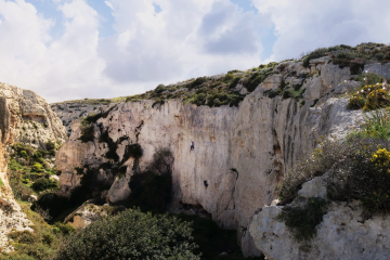 Climbing in Malta