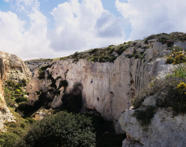Climbing in Malta
