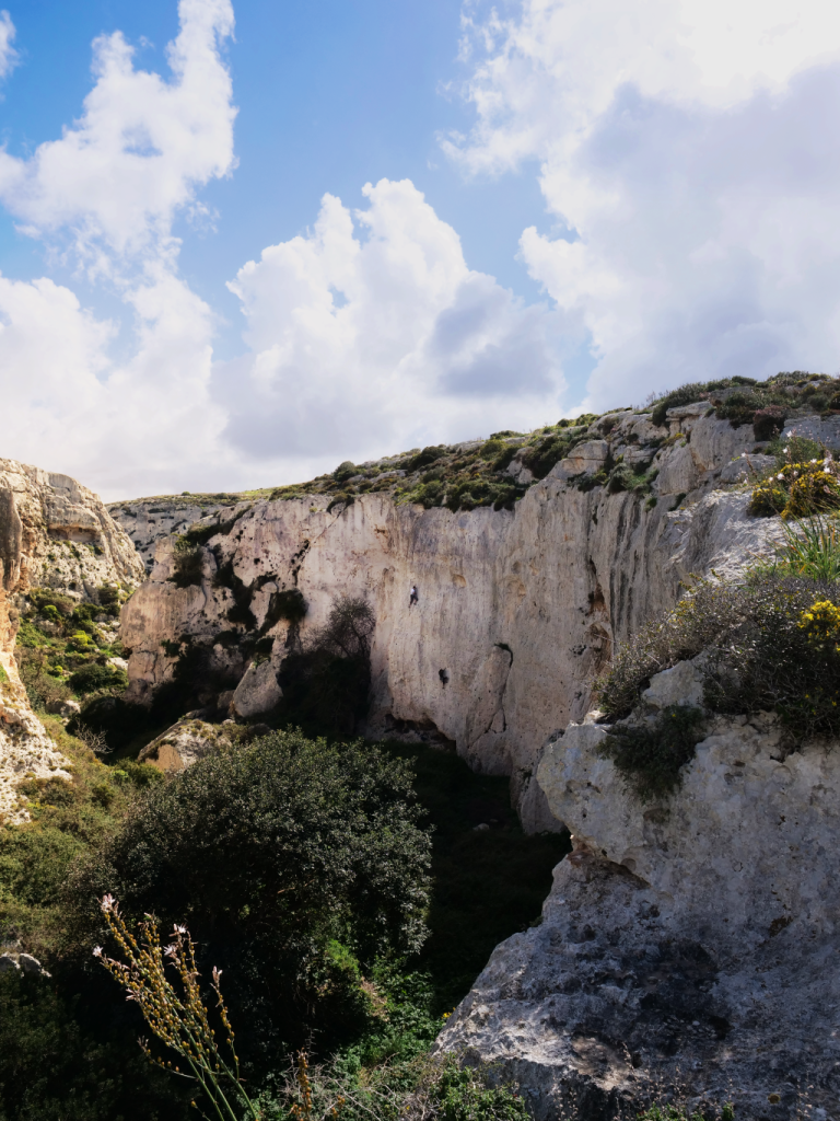 Climbing in Malta