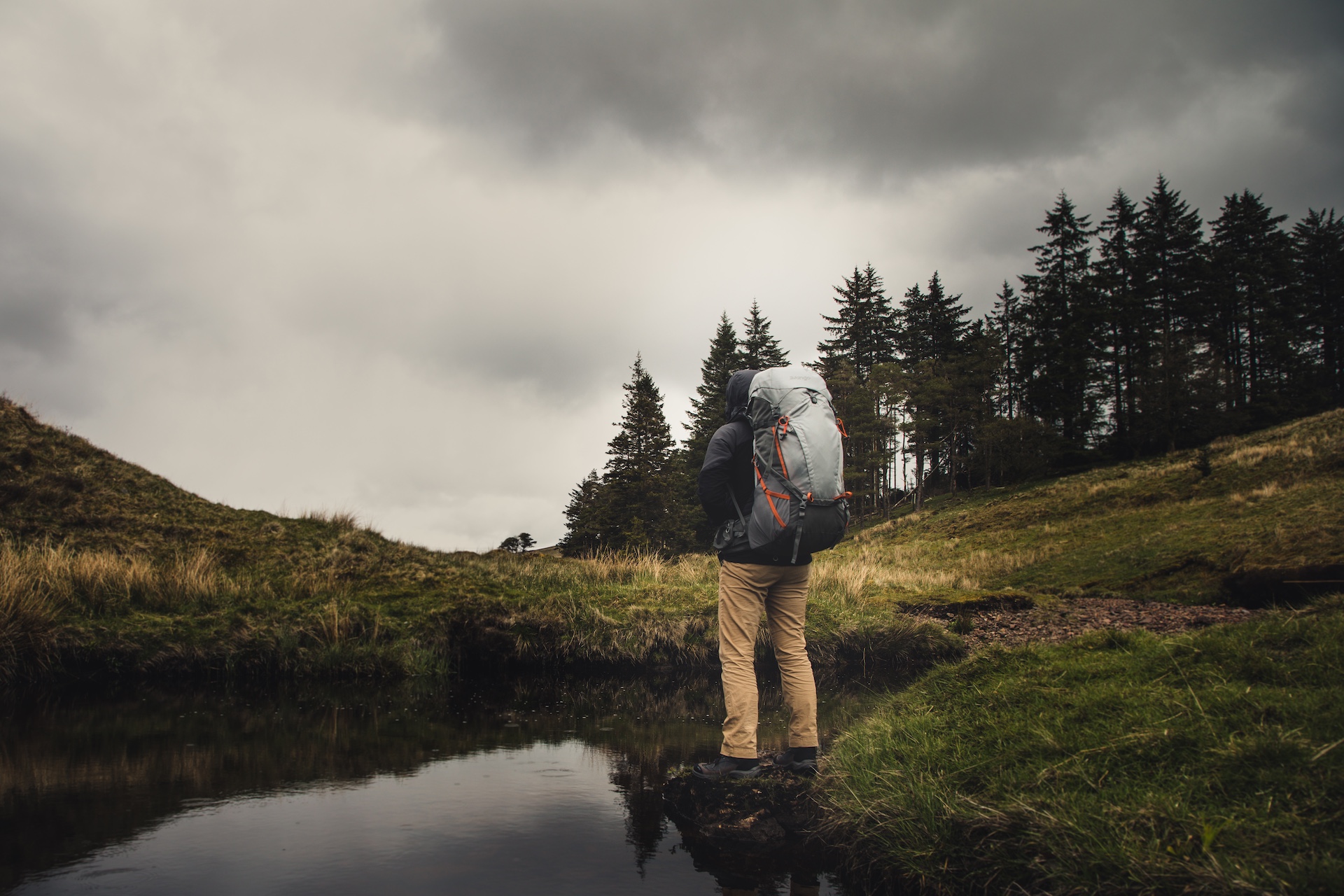 Hiking with Vango backpack 